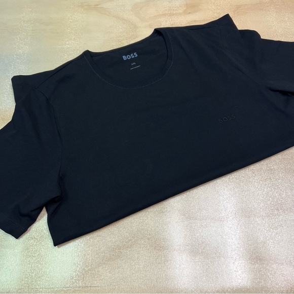 BOSS Men's Small Logo Cotton Crewneck T-Shirt Size XXL - Picture 2 of 12